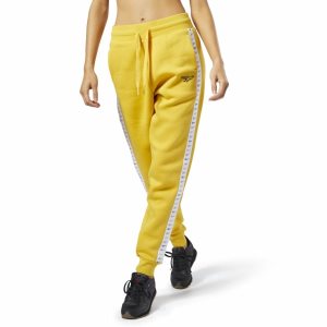 Reebok Classic Vector Jogger Hosen Damen - HellGrün Gelb - DE 170-MZD